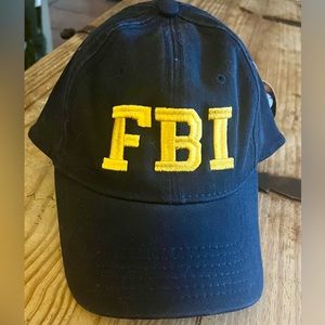 FBI Embroidered Hat. Mens Small.
